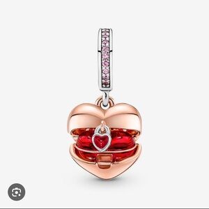 Pandora Rose Gold Reveal Your Love Charm. Brand New